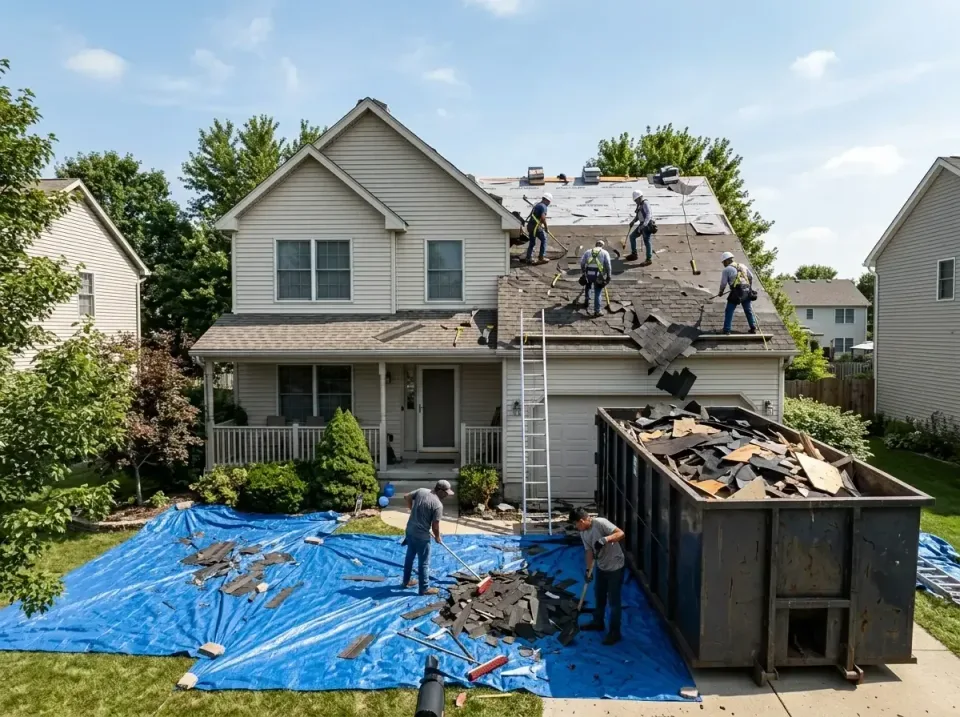 roof-replacement-debris-remova-004 — frequently asked questions, Cheapest Dumpster Rentals in Takoma Park, MD